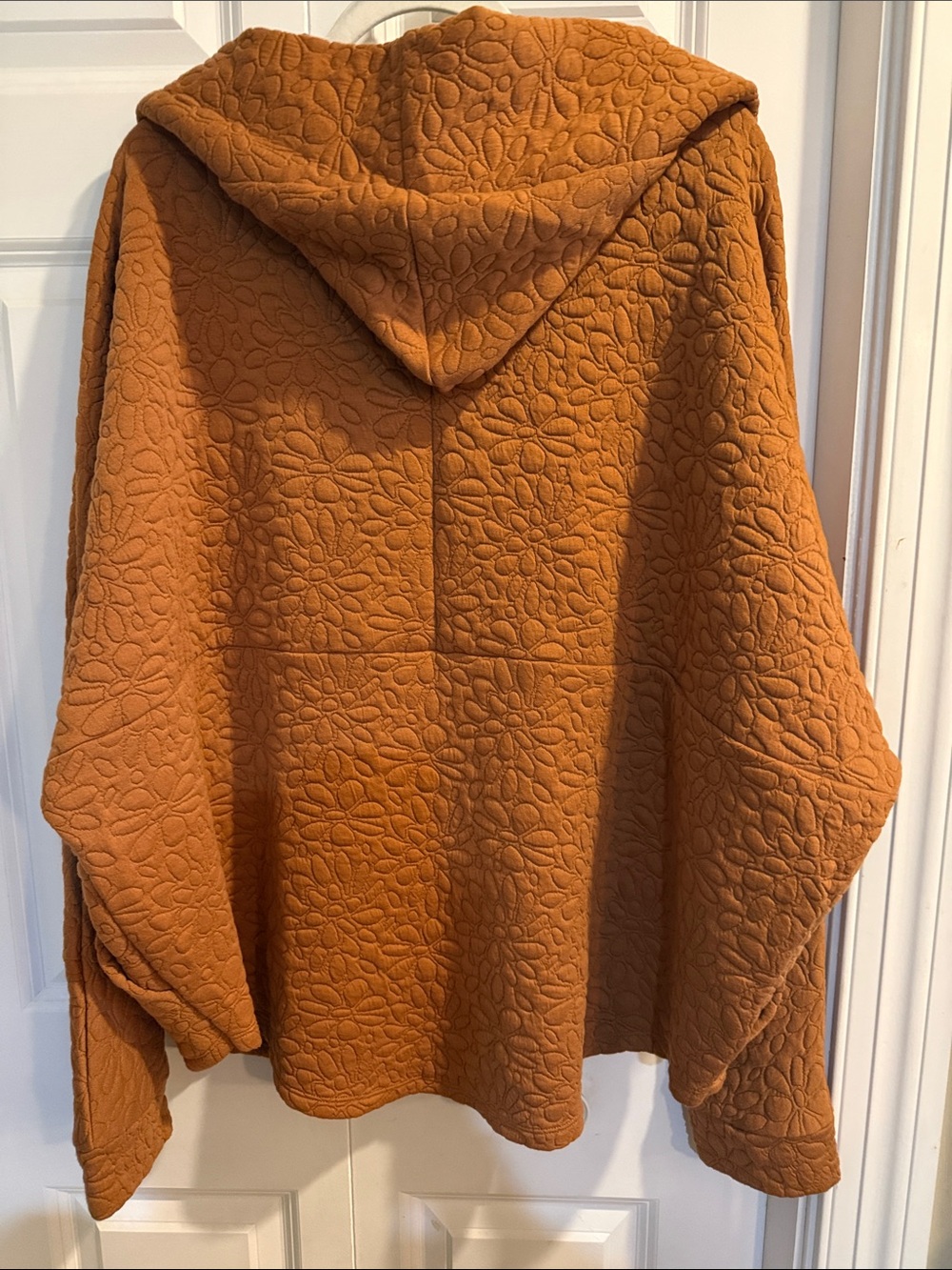 Hooded Teddy Jacket in Rust Brown - Unbranded - Picture 4 of 5